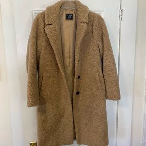 ABERCROMBIE & FITCH - Teddy Bear Coat, M